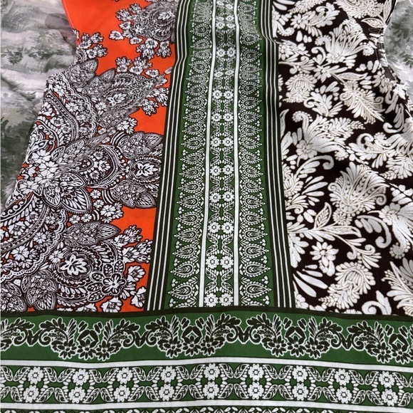 Talbots Multicolor Patterned Top - Picture 2 of 9